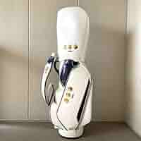 Amazon.co.jp: 限定品森永150周年記念ゴルフバッグ キョロちゃん